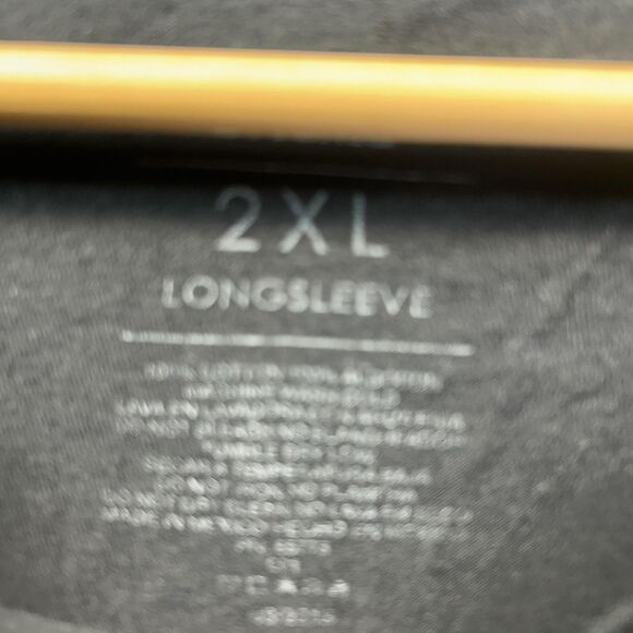 O'Neill Hawaii Shirt Mens 2XL Black Long Sleeve Graphic Surf Travel Tee - Picture 3 of 10